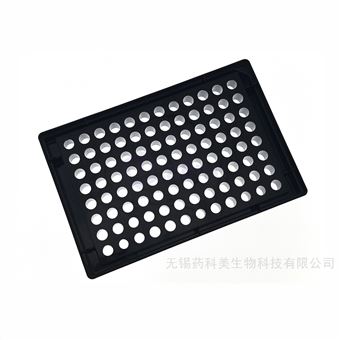 C149696孔黑框透底细胞培养板TC处理灭菌