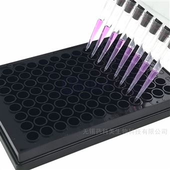C129696孔黑底黑盖细胞培养板TC处理灭菌